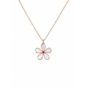 Bloom Mother of Pearl Flower Pendant