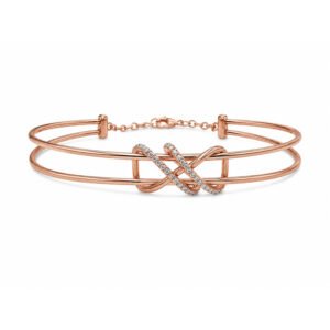 Nyra Infinity CZ Open Cuff