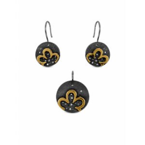 Marigold Trefoil Jewellery Set