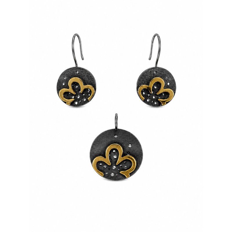 Marigold Trefoil Jewellery Set