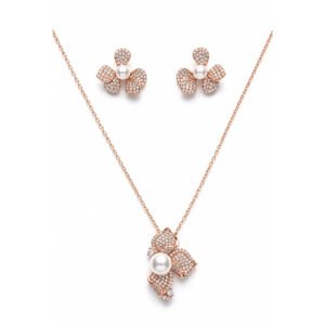 Trillia Pearl Blossom Jewellery Set